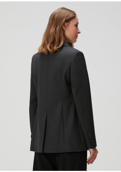 Philippa Koyu Gri Yün Blazer fırsatları