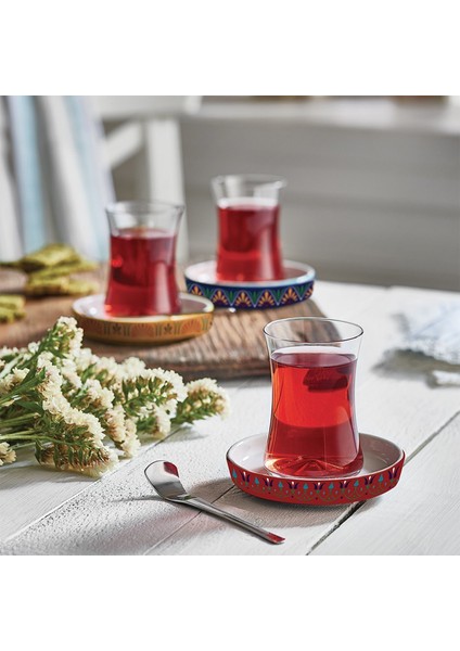 Istanbul Tiryaki Helen 12 Parça Çay Bardağı Seti indirimleri