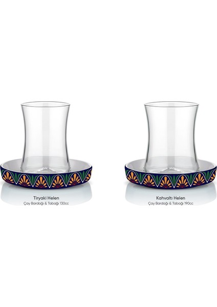 Istanbul Tiryaki Helen 12 Parça Çay Bardağı Seti