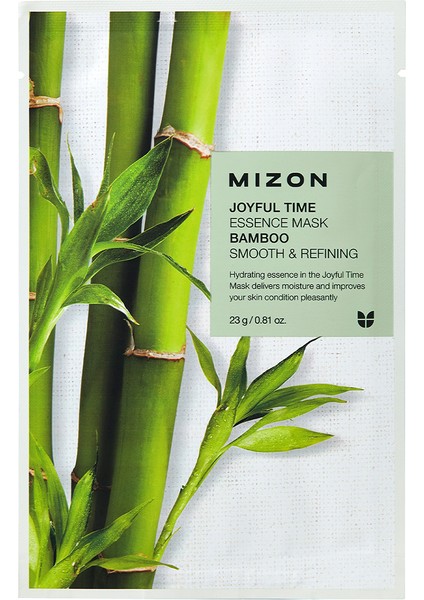 Joyful Time Essence Mask Bamboo Arındırıcı Canlandırıcı Yüz Makesi