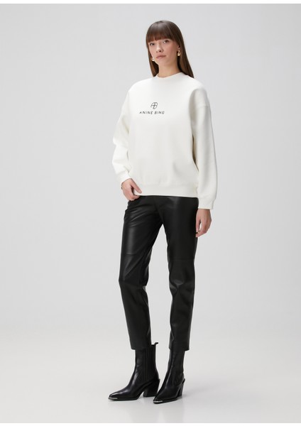 Jaci Ekru Logolu Sweatshirt fiyatları