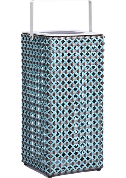 Wo Luce Güneş Enerjili Turkuaz Fener 47 cm