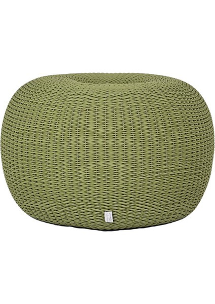 Wo Dante Yeşil Ip Örgü Bahçe Minderi