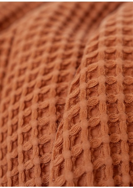 Waffle Cinnamon Yatak Örtüsü 240X260 cm fırsatları
