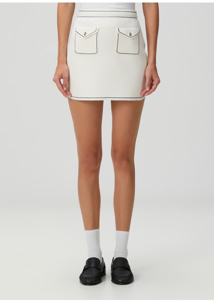 Joussaillon Ekru Mini Etek fiyatları