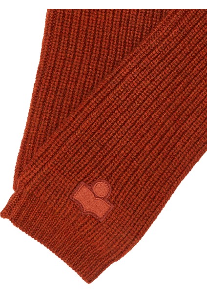 Turuncu Kırmızı Kadın Yün Eldiven modelleri