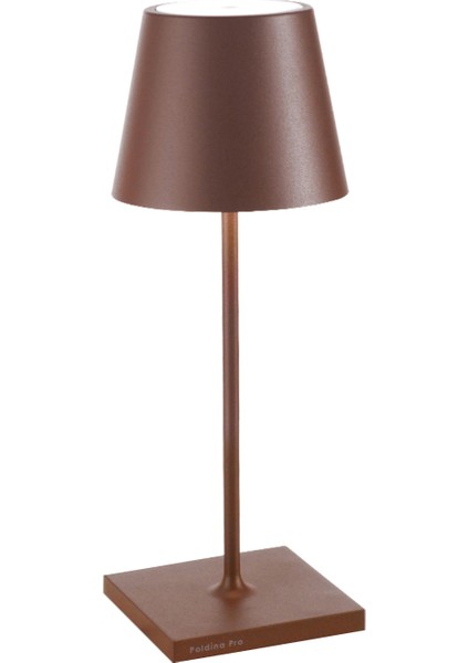 Poldina Pro Kiremit Mini Şarjlı Masa Lambası