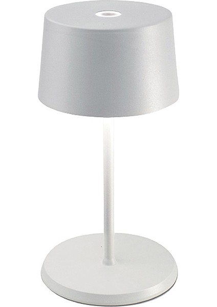 Olivia Pro Beyaz Şarjlı Masa Lambası
