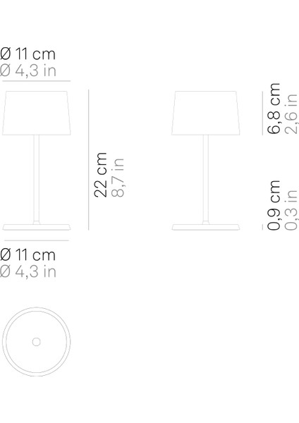 Olivia Pro Beyaz Şarjlı Masa Lambası fırsatları