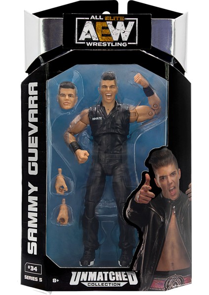 All Elite Wrestling Karakterleri Model Aksiyon Figürler S5 Sammy Guevara 34 Karakter Figür Oyuncak indirimleri