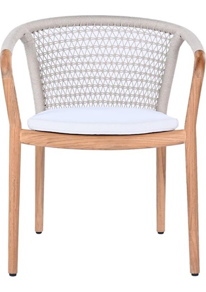 Wo Ena Cartenza 164 Gri Tik Ağacı Bahçe Sandalyesi fiyatları