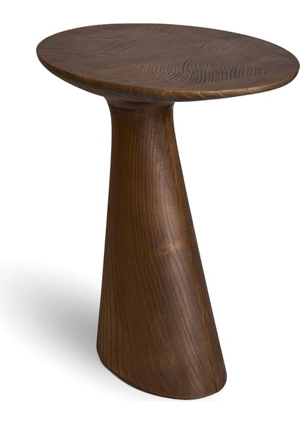 Pion Koyu Meşe Ahşap Yan Sehpa fiyatları