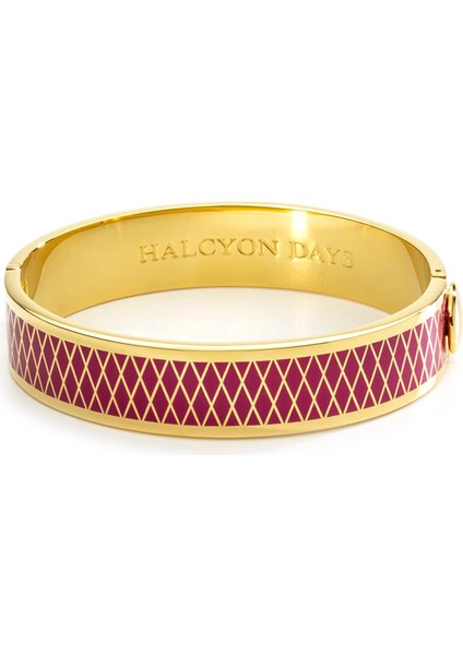 Pink Tourmaline Pembe Altın Kadın Halka Bileklik