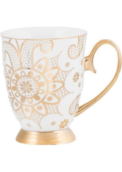 Mug Georgia Lace Pearl Çay Fincanı