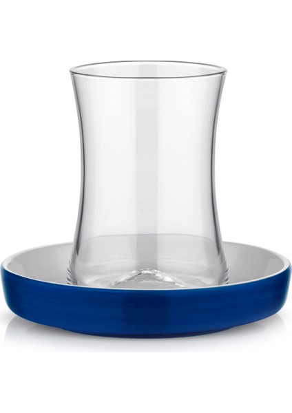 Istanbul Kobalt Kahvaltı 6'lı Çay Bardağı Seti