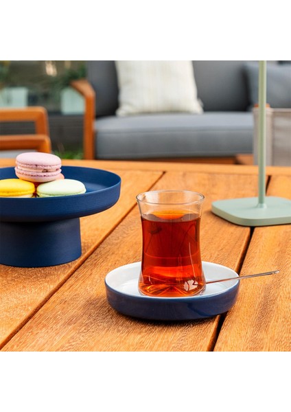 Istanbul Kobalt Kahvaltı 6'lı Çay Bardağı Seti modelleri