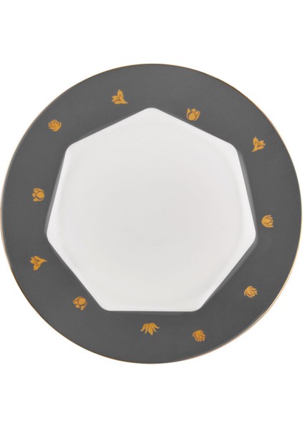 Mislina Gri 6 Kişilik 34 Parça Bone Kahvaltı Takımı indirimleri