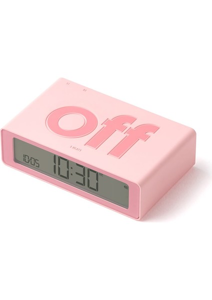 Flip Pembe Mini Şarj Edilebilir Dijital Alarmlı Masa Saati modelleri