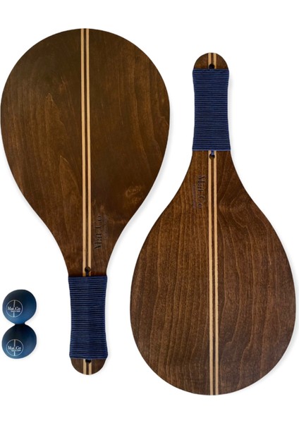 Azul Matkot Ahşap Plaj Raket Seti