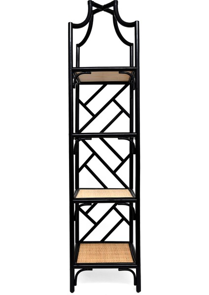 Classy Bambu Siyah Büfe