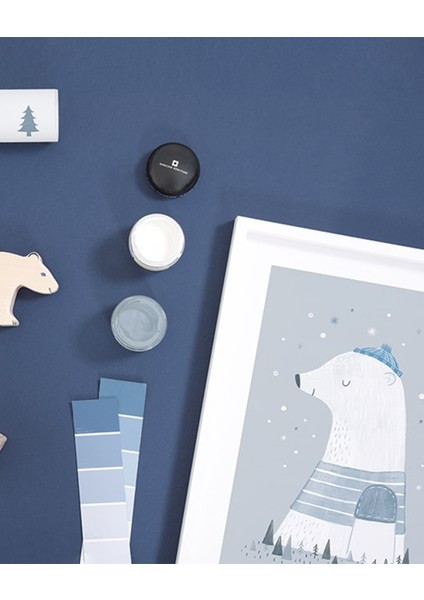 Kutup Ayısı Baskılı Çocuk Odası Tablo fiyatları