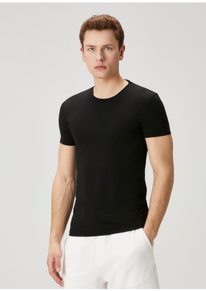 Siyah Basic T-Shirt