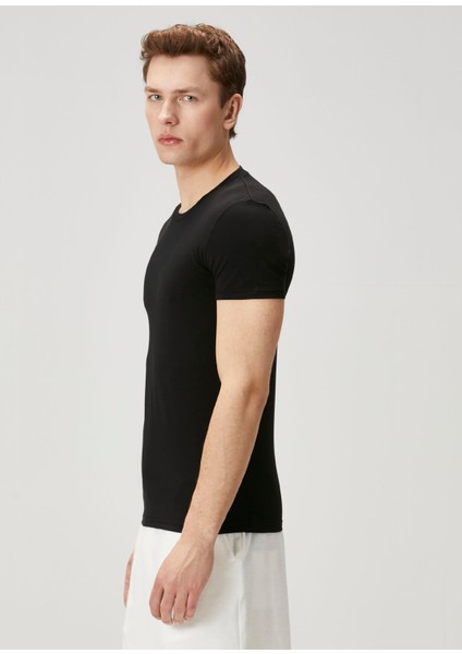 Siyah Basic T-Shirt modelleri