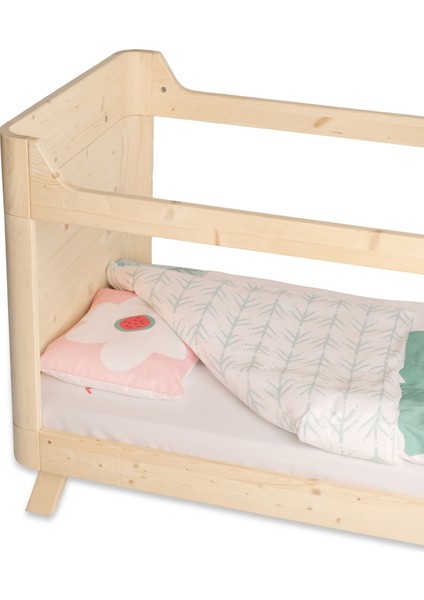 Big Flower Pamuk Saten Bebek Çocuk Nevresim Seti 100 x 150 cm indirimleri