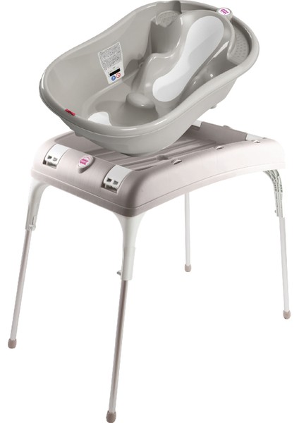 Onda Evol Açık Gri Banyo Küveti & Banyo Küvet Taşıyıcısı