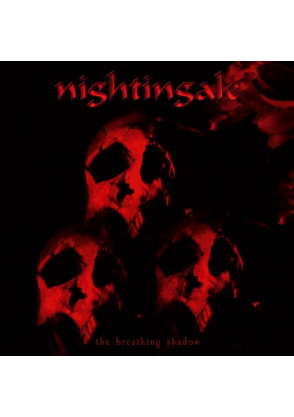 Nıghtıngale - The Breathıng Shadow (Re-Issue) (Deep Blood Red) - Plak