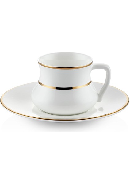 Alala Altın 12'li Bone China Kahve Fincanı Seti fiyatları