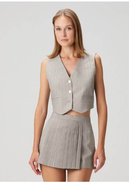 Açık Gri Yelek modelleri