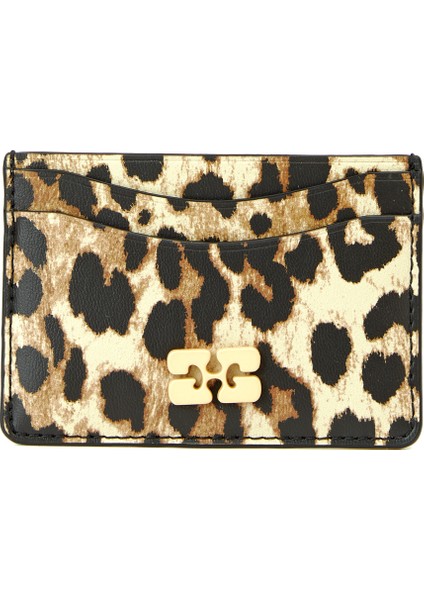 Bou Leopar Kadın Deri Kartlık