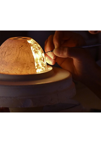 Lithophane Kediler LED Masa Lambası fırsatları