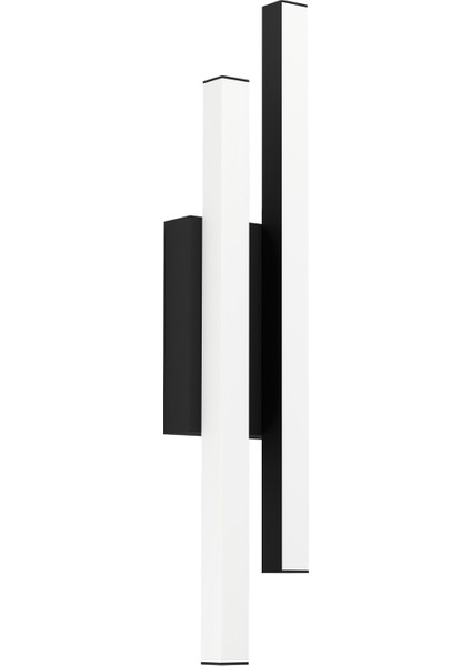 Serrıcella Siyah Galvanizli Çelik Duvar Aplik Dış Mekan Aydınlatması