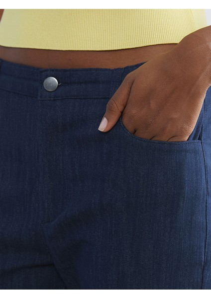 Yeni Sezon Flare Kadın Jean Pantolon modelleri