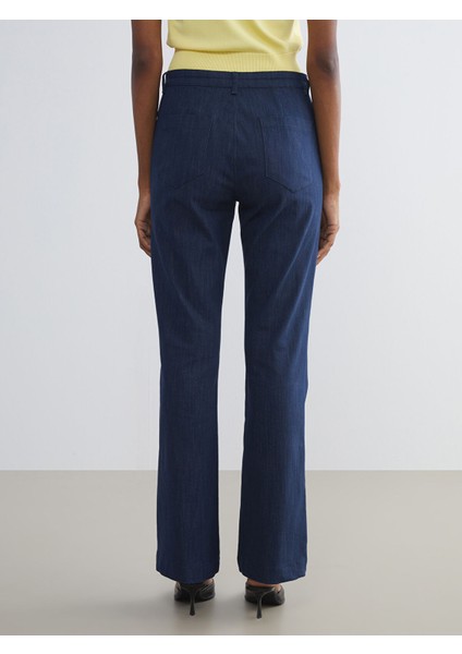 Yeni Sezon Flare Kadın Jean Pantolon fırsatları