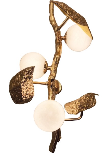 Doha Rose Gold Beyaz 3'lü Aplik