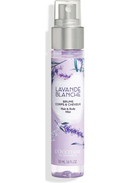 Beyaz Lavanta Saç ve Vücut Spreyi 50 ml