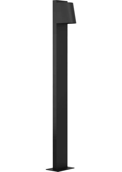 Stagnone Siyah Alüminyum Çelik Dış Mekan Aydınlatması 100 cm