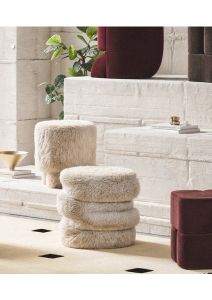 Ups Açık Bej Puf indirimleri