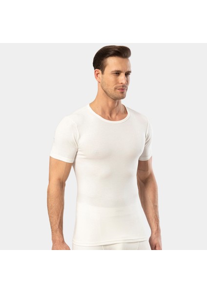 - Termal Kısa Kol Bisiklet Yaka 1601/BEYAZ fırsatları