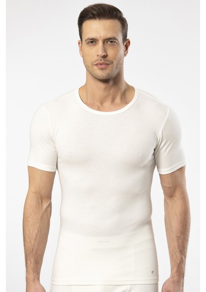 - Termal Kısa Kol Bisiklet Yaka 1601/BEYAZ indirimleri