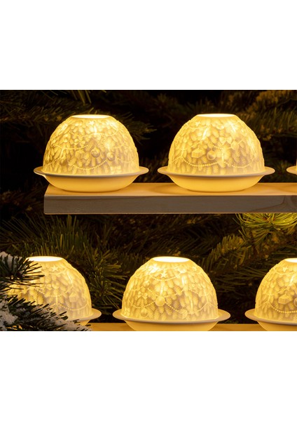 Lithophane Kediler LED Masa Lambası