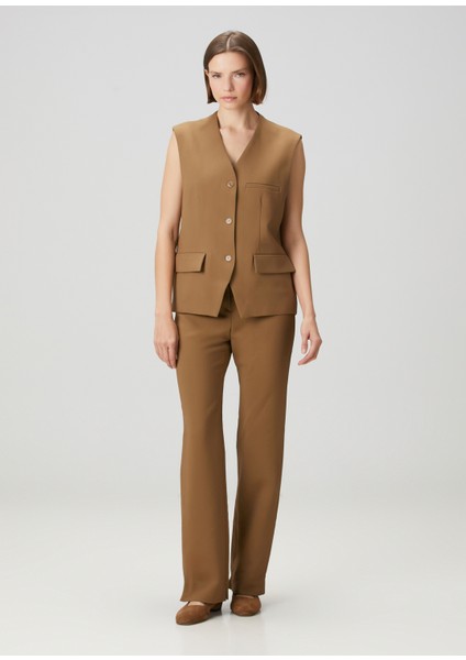 Cybel Tailored Kahverengi Pantolon
