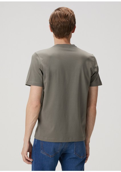 Yeşil Logo Baskılı T-Shirt fırsatları