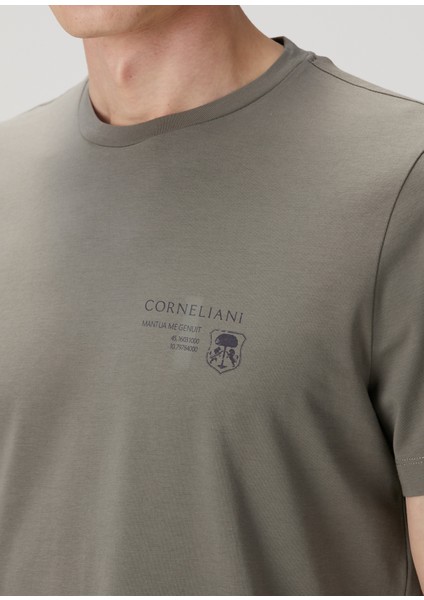 Yeşil Logo Baskılı T-Shirt indirimleri