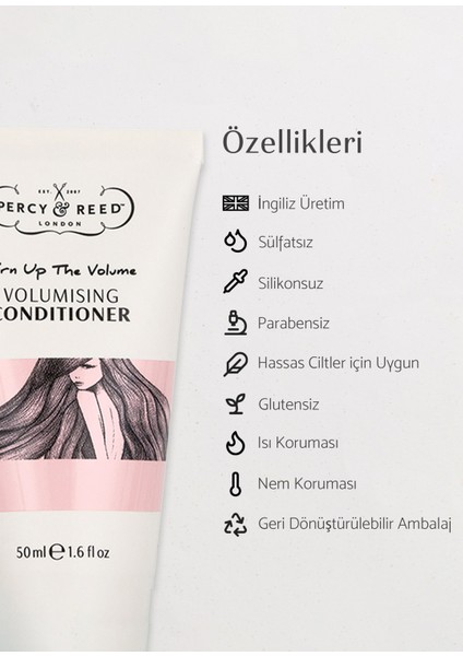 Turn Up The Volume Hacimlendirici Saç Bakım Kremi 50 ml modelleri