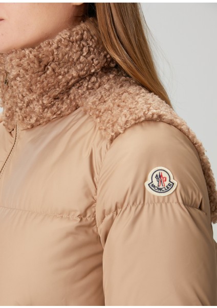Esnaie Bej Puffer Mont indirimleri