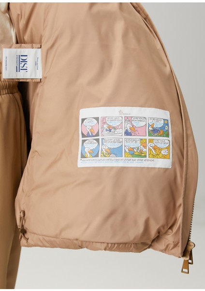 Esnaie Bej Puffer Mont